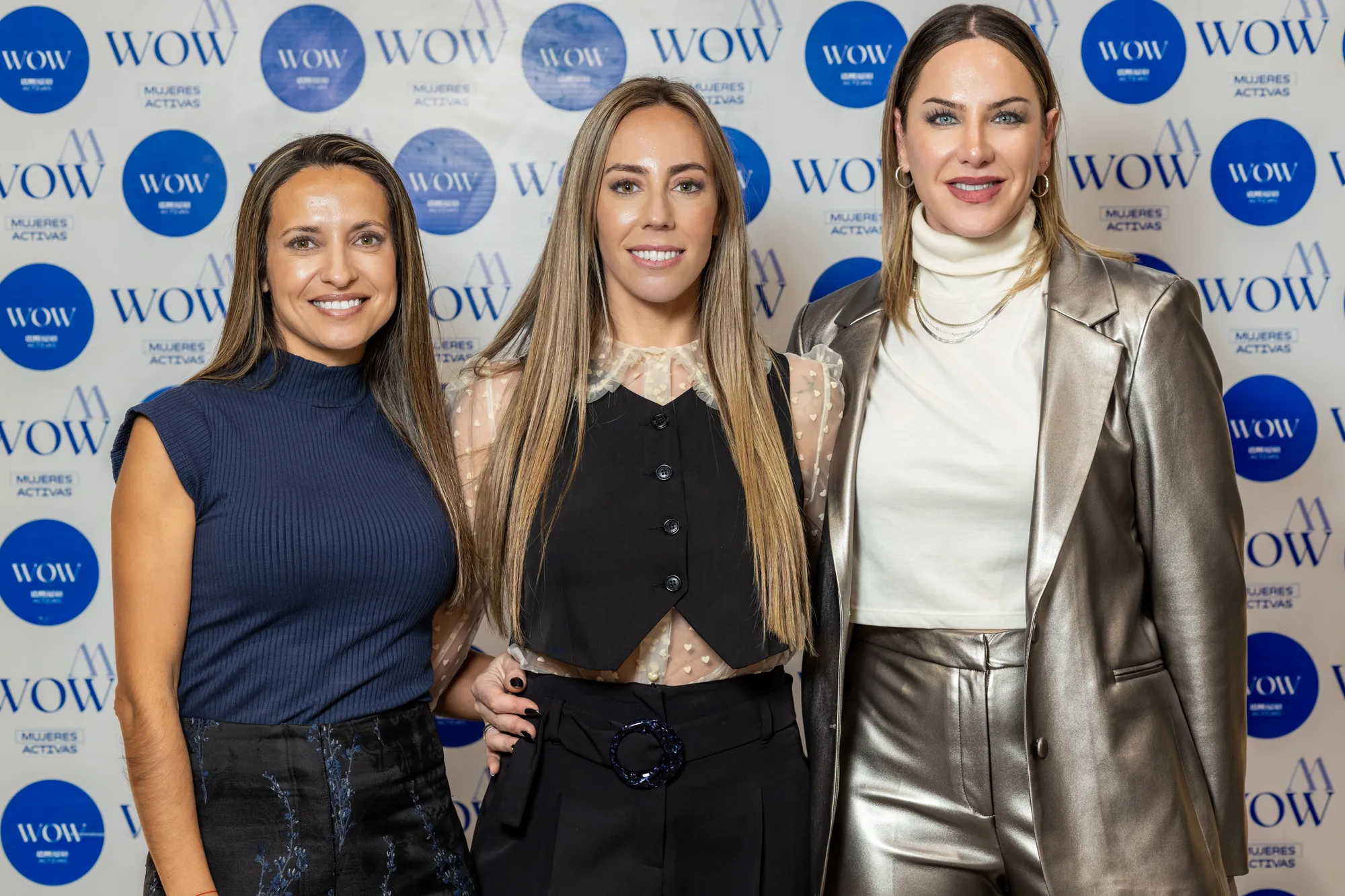 Gisela, Verónica y Muriel — fundadoras de WOW Mujeres Activas